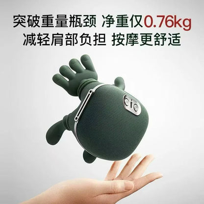 New Simulation Hand Automatic Shoulder Neck Massager Cervical Trapezius Kneading Massager Muscle Relaxation Physical Therapy