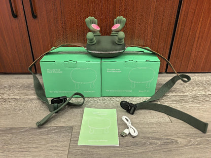 New Simulation Hand Automatic Shoulder Neck Massager Cervical Trapezius Kneading Massager Muscle Relaxation Physical Therapy