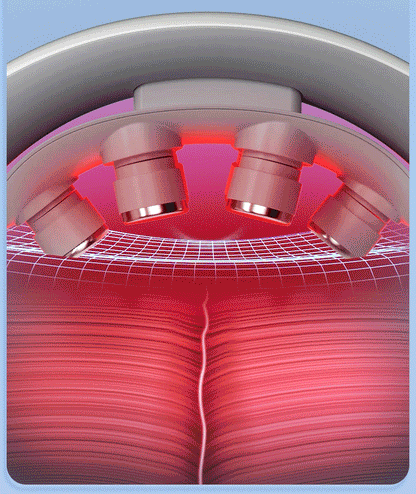 Neck Massager Electric Microcurrent Multi-Head Replaceable Wireless Knead Shiatsu Heating Vibration Cervical Shoulder Massager